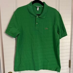 Classique Lacoste Men's Vibrant Green limited edition Polo Shirt